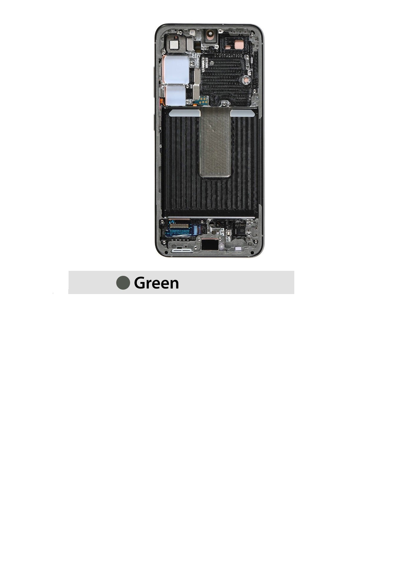 Samsung Galaxy S23 S911B OLED Screen Digitizer Replacement with Frame-Green Samsung Galaxy S23 S911B OLED Screen Digitizer Replacement with Frame-Green